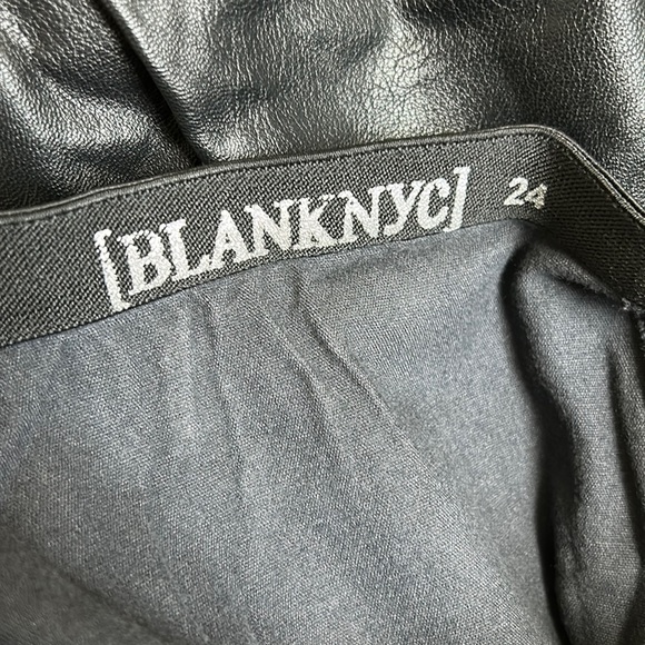 BLANK NYC LEATHER MAXI SKIRT SIZE 24 NWT - Picture 5 of 9